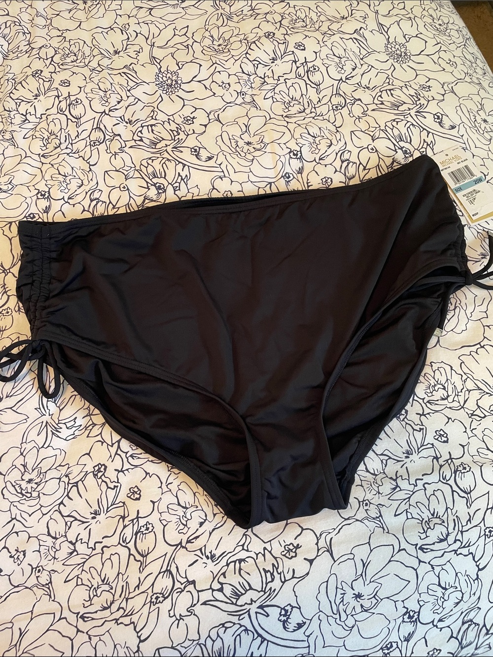 MICHAEL Michael Kors Black Swim Bottoms